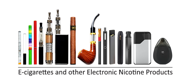 E-cigarettes and other electronic nicotine products.